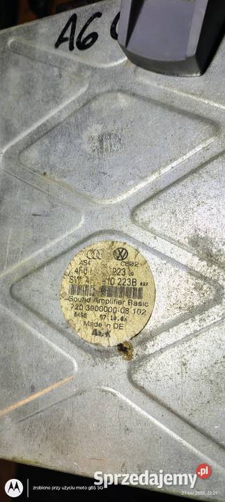 Wzmacniacz audio A6 C6 4F0 910 223 B sprzedam