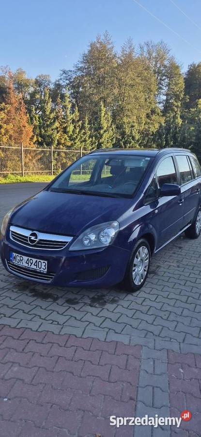 ZAFIRA 16 TURBO LPG elektryczne lusterka Samochody osobowe Warka