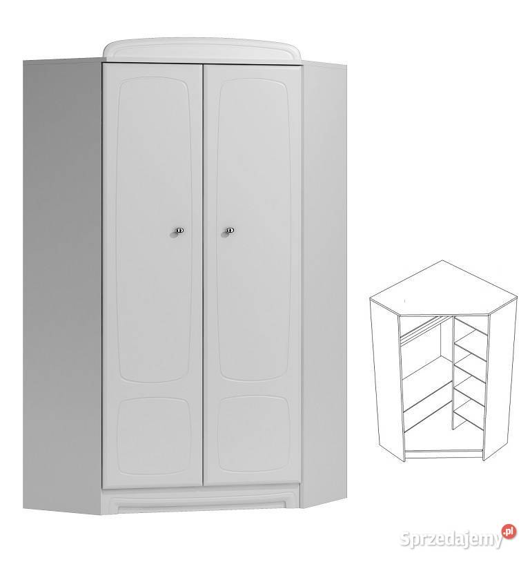 BIANCO N28 szafa narożna dziecka 95x95 w190 Grodzisk Mazowiecki