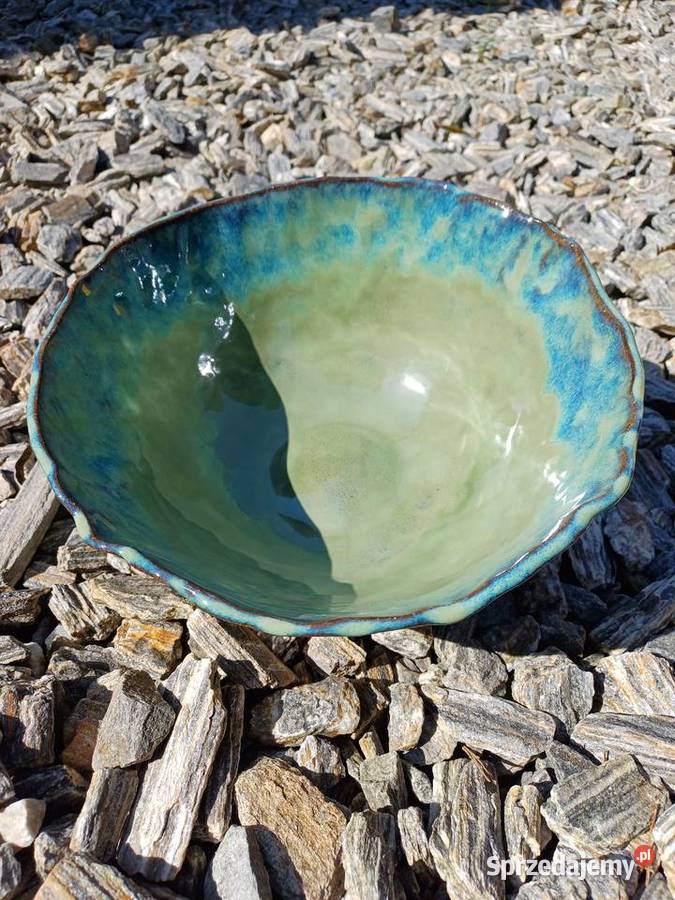 Misa ceramiczna handmade kujawsko-pomorskie Murowaniec