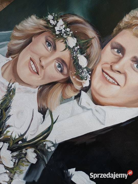 Obraz olejny portret rysunek mazowieckie Warszawa