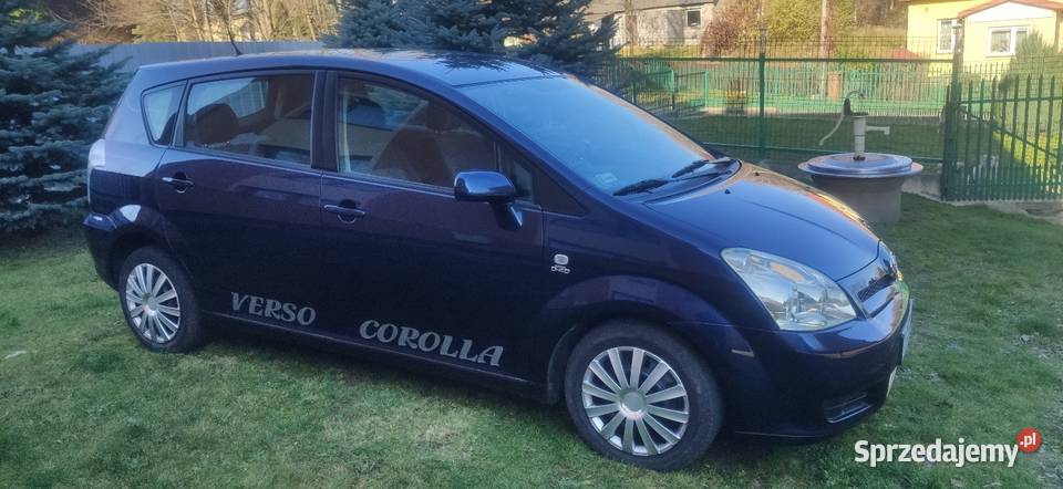 Toyota Corolla Verso Rok produkcji 2004 Kuczów