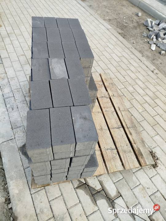 Kostka brukowa antracyt grafit 20x10 grubość 8