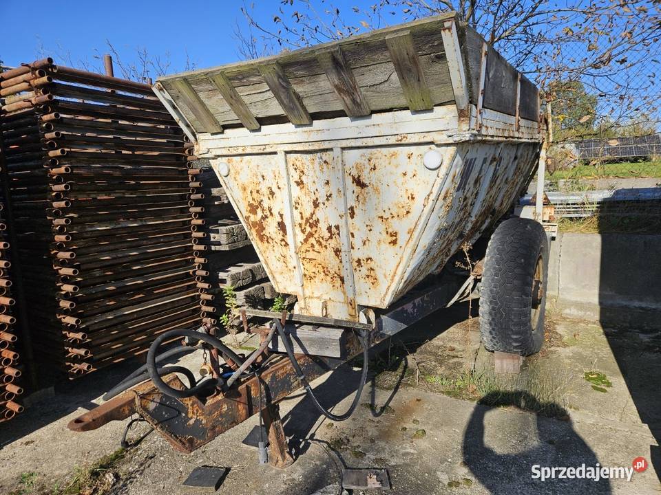 Przyczepa wywrotka ZREMB W5 45 t super zwrotna wywrotki