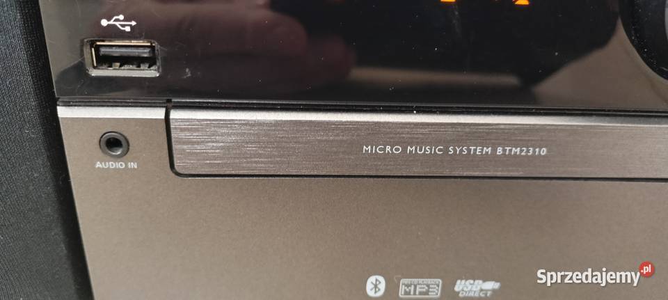 Mini wieża Philips BTM2310 USB CD tuner AUX Sędziszów