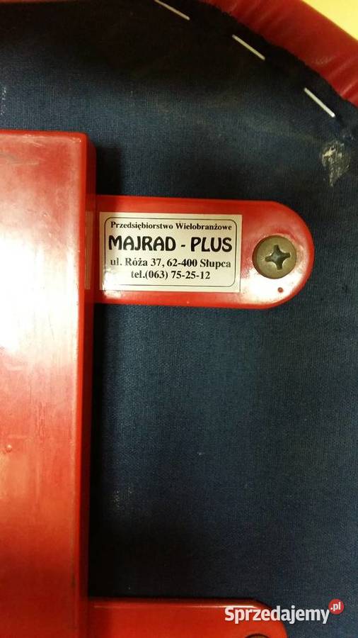 Krzesło składanemetalowe regulowana wysokość