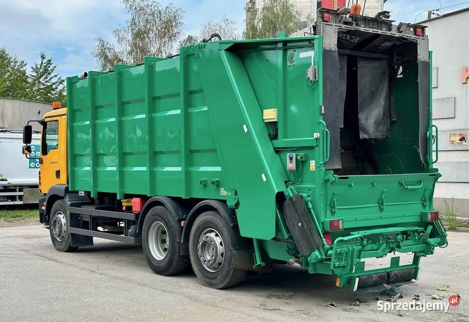 MAN TGM 26290 śmieciarka Manual ZOELLER 21m3 świętokrzyskie Nowiny sprzedam