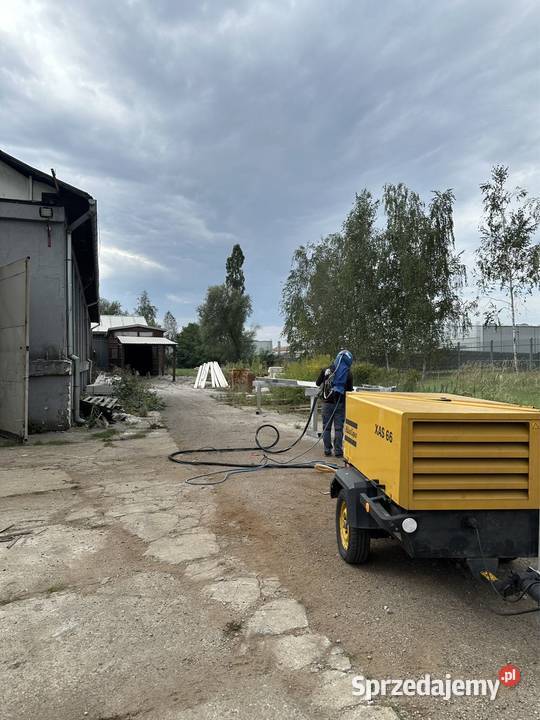 Piaskowanie mobilne malowanie proszkowe Nisko