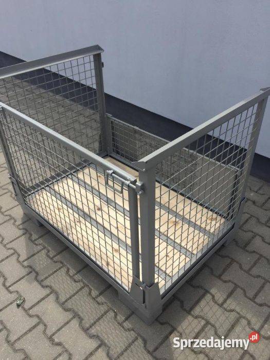 Gitterbox Składany Z Drewnianą Podłogą Kielce