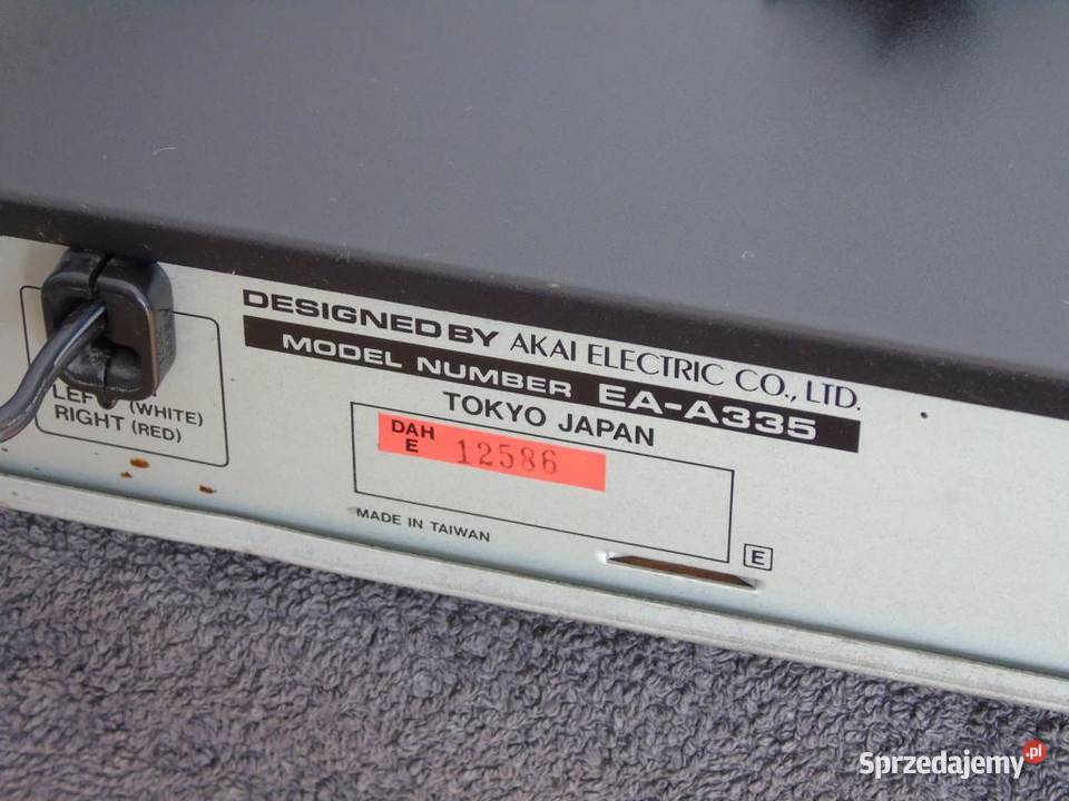 Korektor graficzny Akai EAA335 sprawny WYSYŁKA