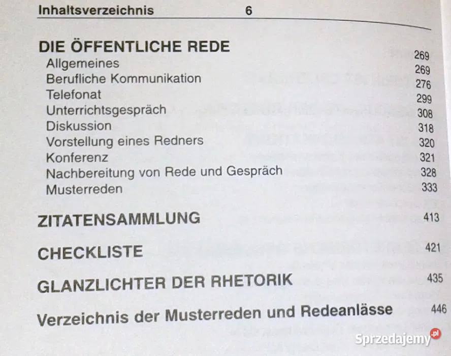 Compact Handbuch Rhetorik Konstanze Allnach C Chełm sprzedam