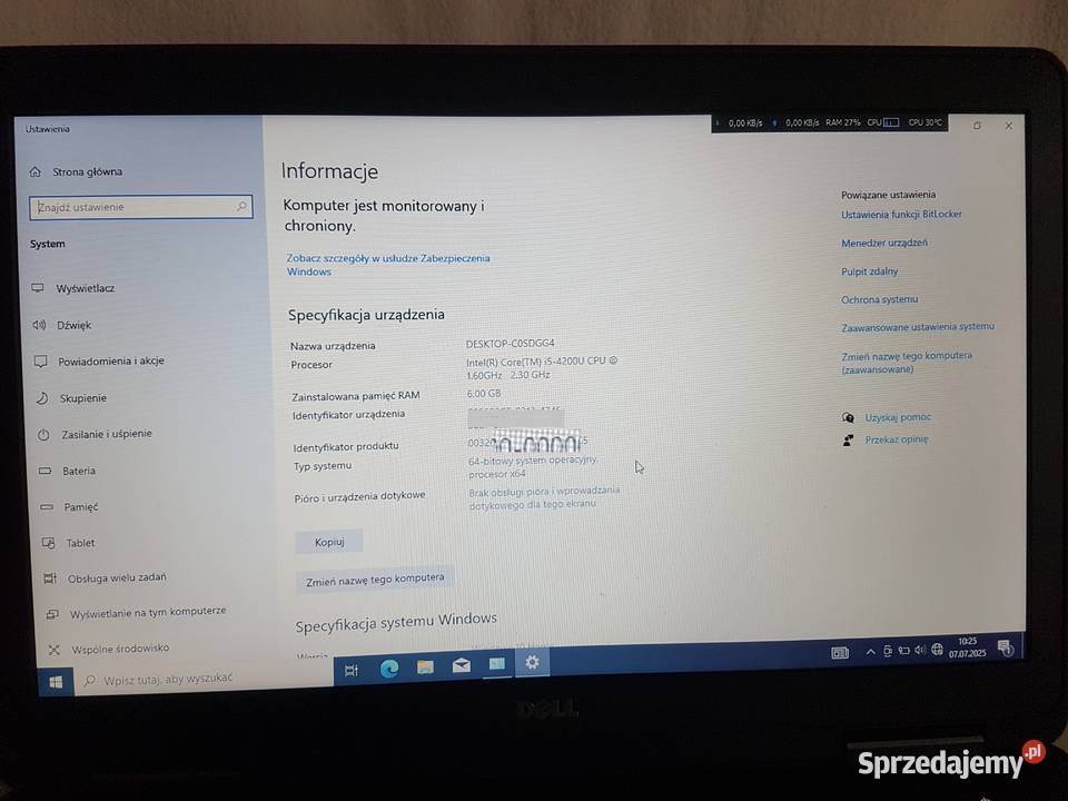 Sprzedam Dell Latitude E5540 i54200U Opole
