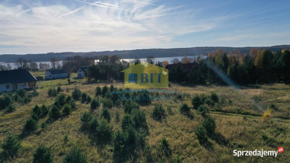 Działka 2585 m2 jeziorem Lubieszewo MPZP zachodniopomorskie