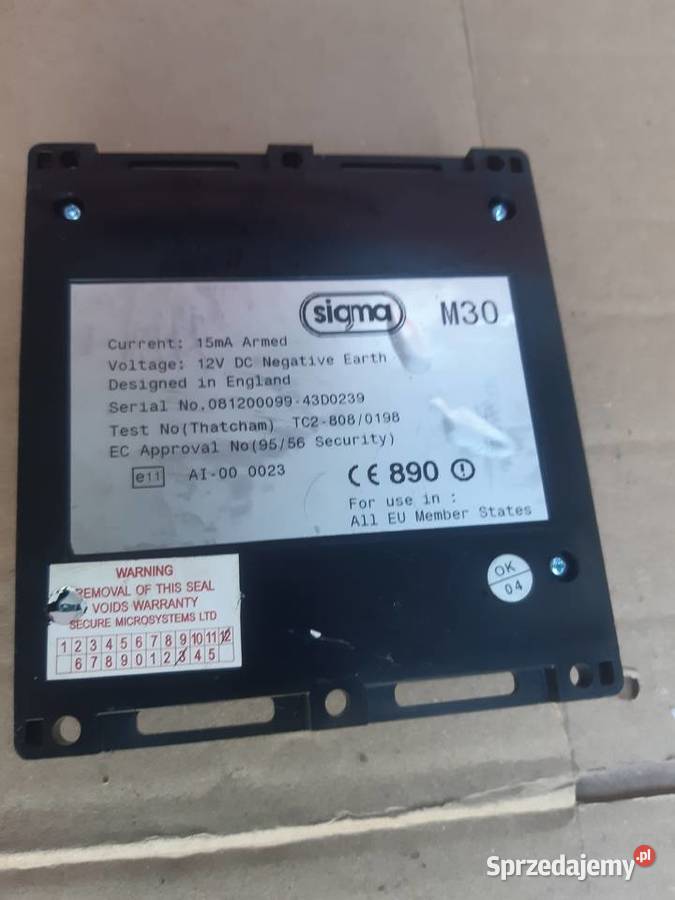 moduł sterujący fabrycznego systemu alarmowego Wrocław
