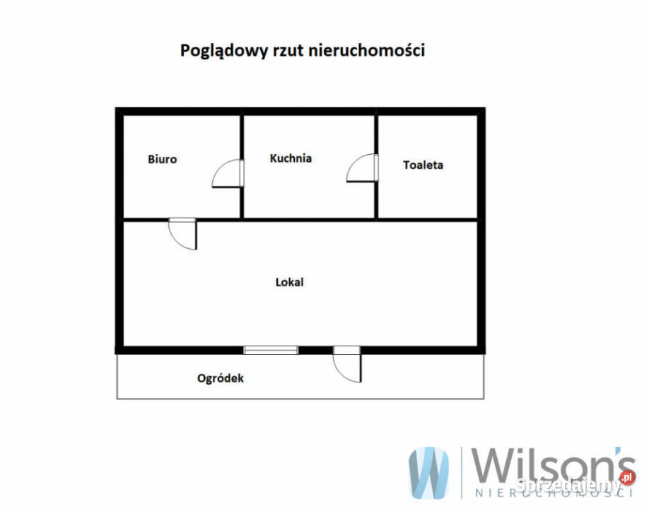 wynajmu lokalu Warszawa 40m2