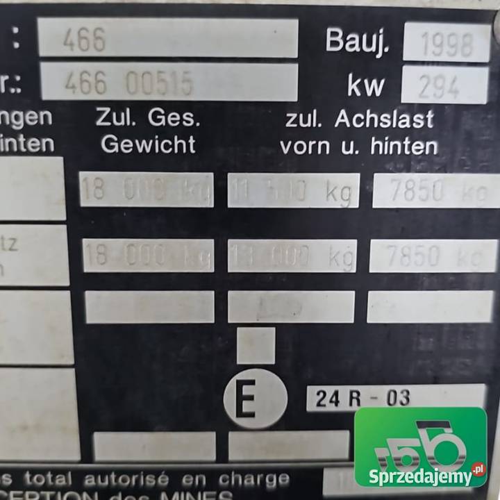 Kombajn zbożowy Claas Lexion 480 4x4 Rotor Wilkowo