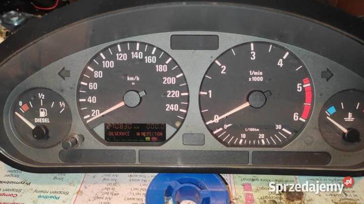Zegary Licznik BMW E36 polift 4 gary motometer Rzeszów