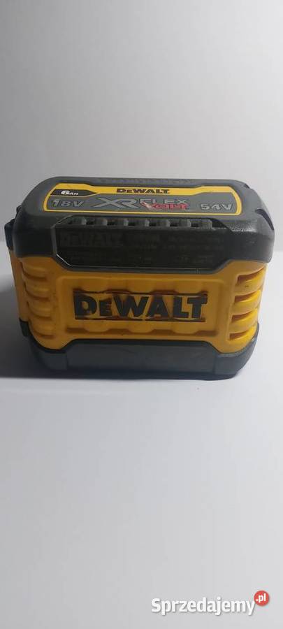 Baterie dewalt flexvolt regeneracji sprzedam
