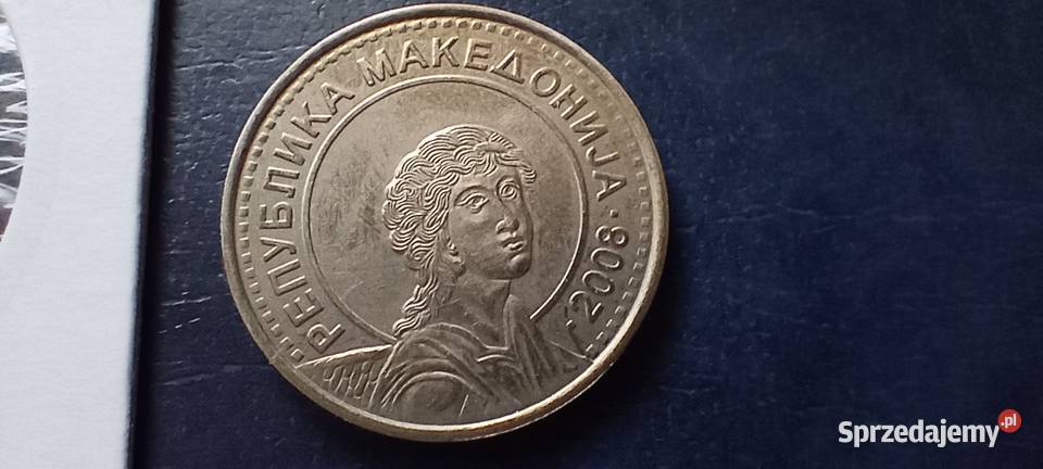 Stare monety 50 dinar 2008 Macedonia Północna Lesko