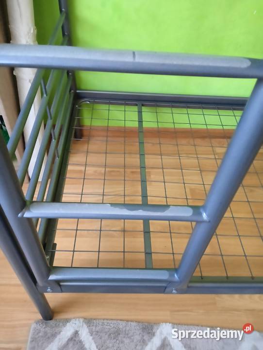 Łóżko piętrowe metalowe Ikea Lublin