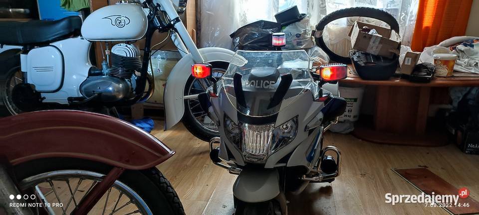 Motocykl policyjny Bmw 6 lat+ opolskie Namysłów sprzedam