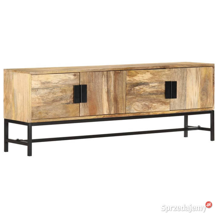 Szafka pod telewizor 140x30x50 lite drewno mango Warszawa