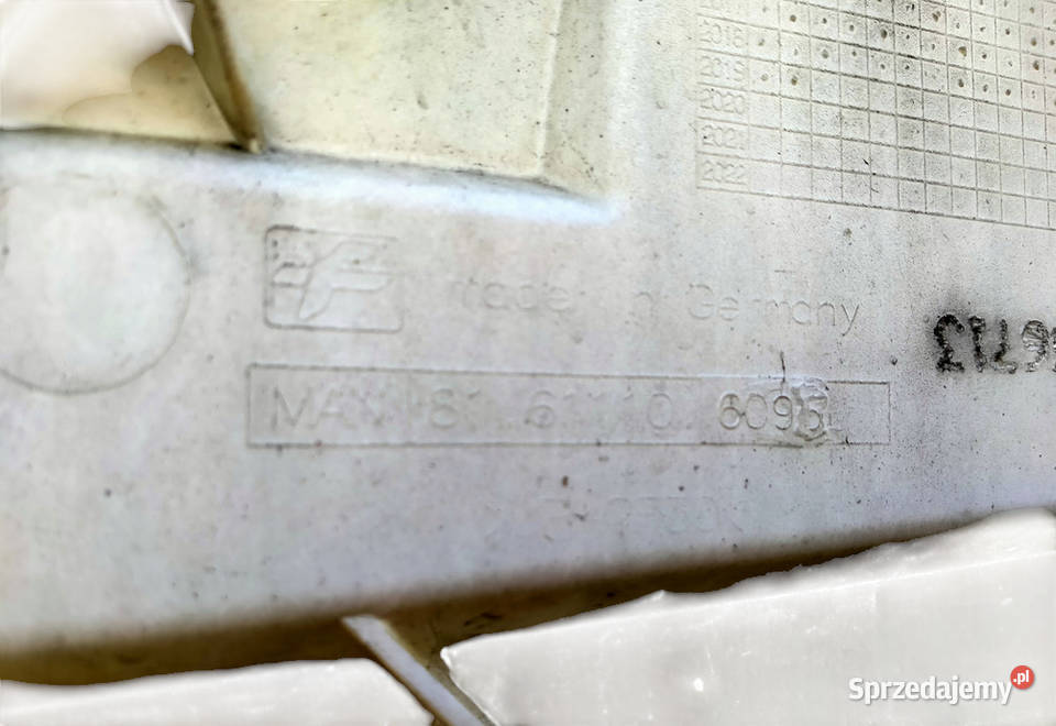 MASKA ATRAPA MAN TGX EURO 6 LIFT RAL 9016 Motoryzacja Kargowa