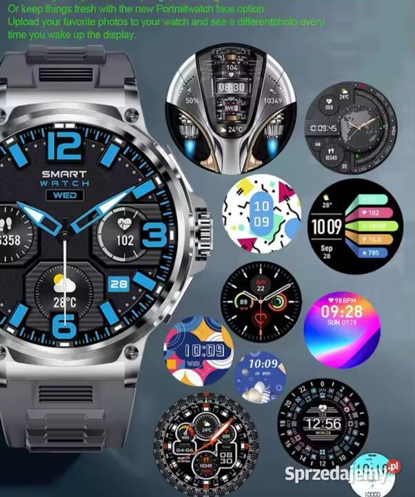 Smartwatch Colmi V69 18 cala Ultra Hd menu małopolskie