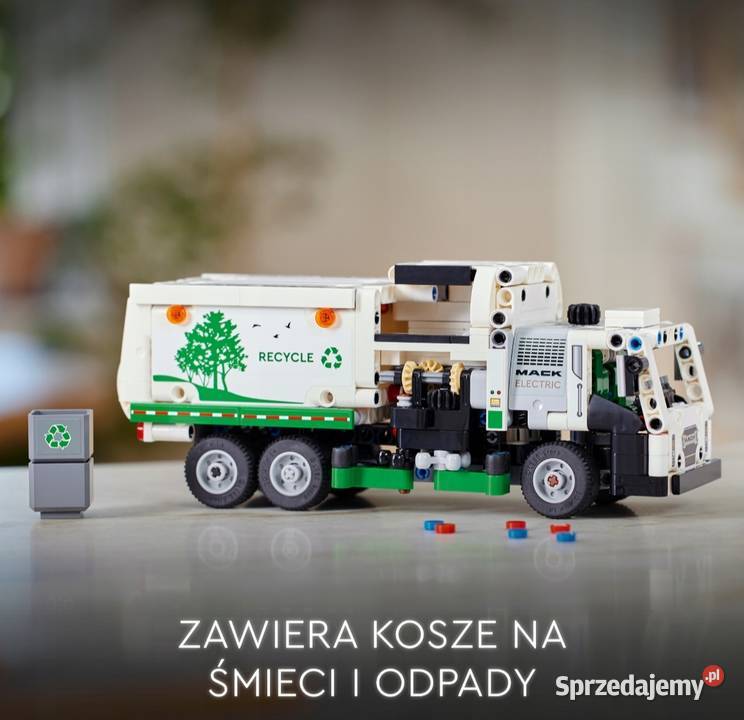 LEGO Technic Śmieciarka Mack LR Electric 42167 Mikołów