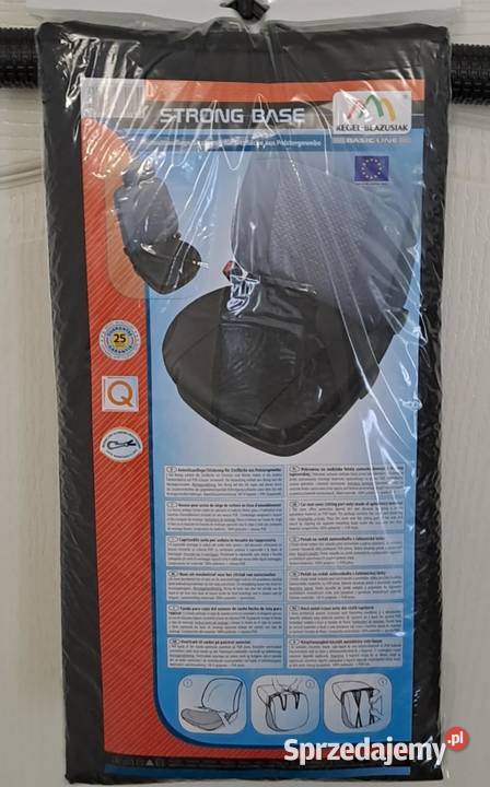 Pokrowce na fotele z airbagami 1 nowy 2 używane Łódź