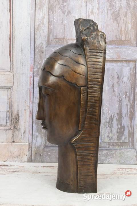 Posąg wg Amedeo Modigliani Abstrakcja Głowa Kraków