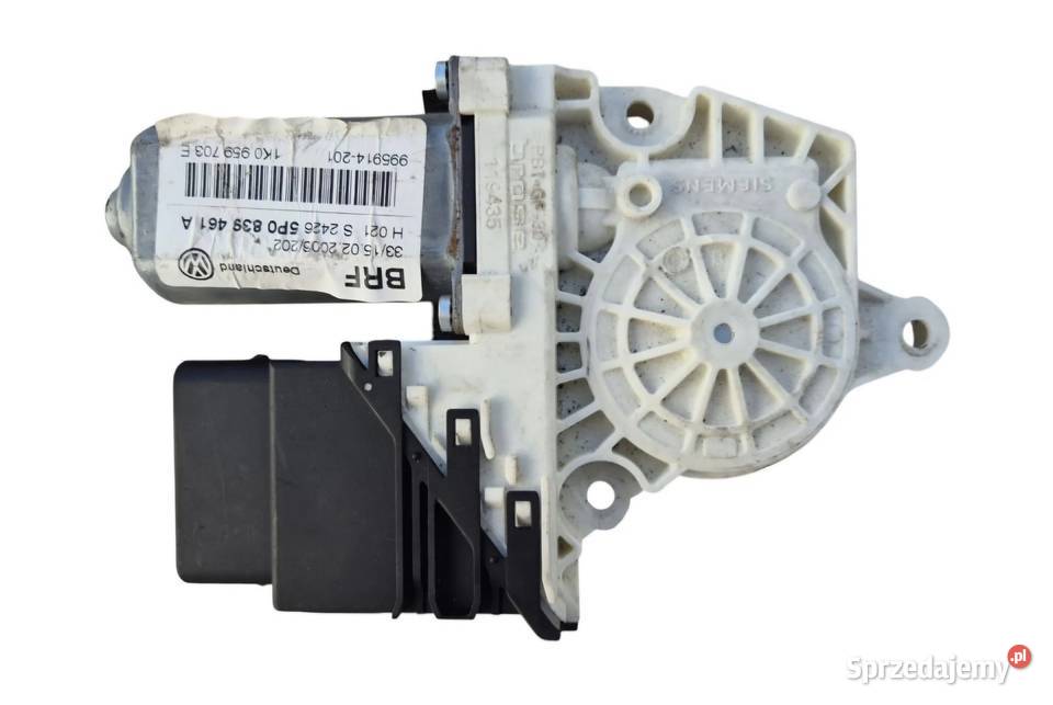 SILNICZEK SZYBY TYŁ LEWY ALTEA TOURAN GOLF