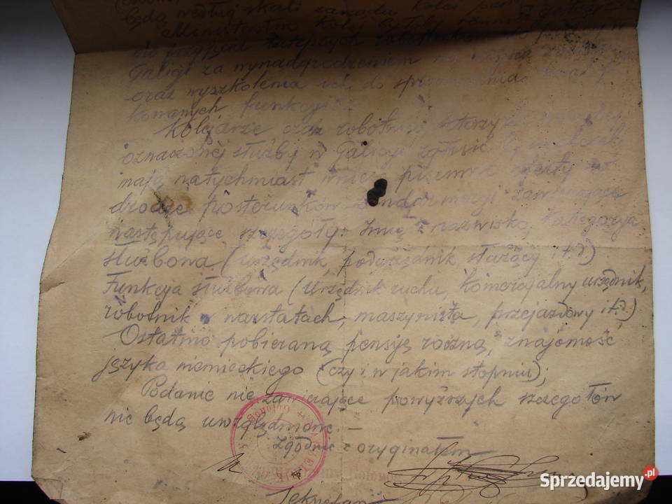 Dąbrowa Gołonóg stara odezwa do rosyjskich sprzedam