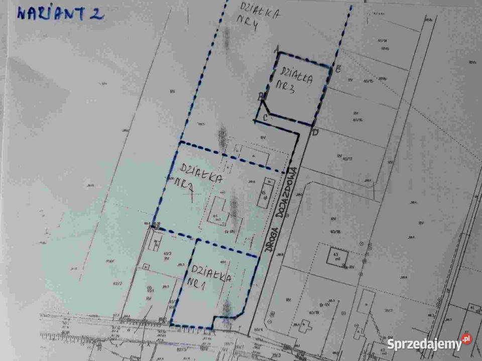 Działka rolnobudowlana wydane WZ cicha i 1500m2 Zawady