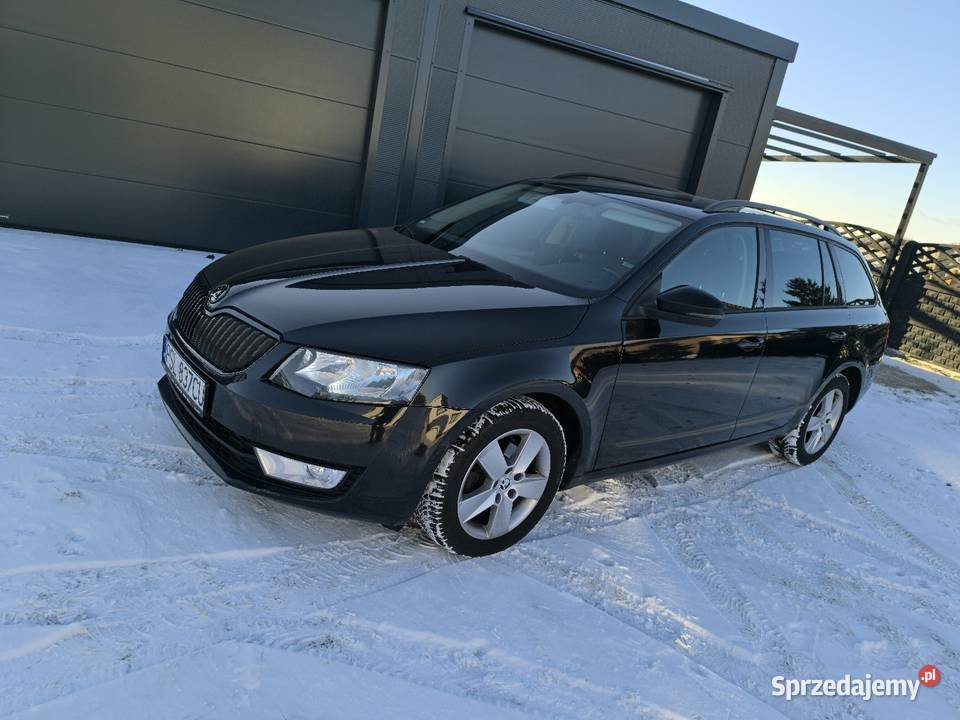 Skoda Octavia III 16 TDI 110 122015 Navi czarny Ląd-Kolonia