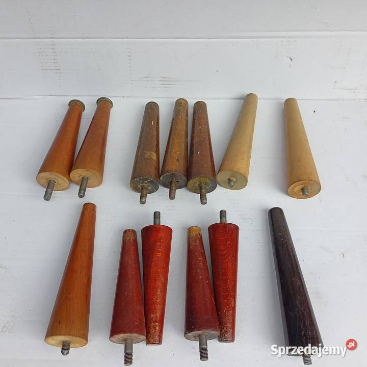 Drewniane Nogi Bukowe Proste Używane Różne Pozostałe śląskie Zabrze