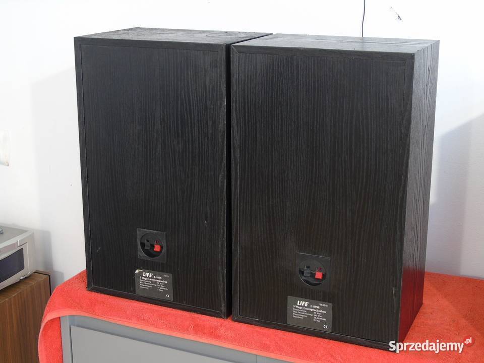 Kolumny Life 2 x 140 wat 8 ohm sprawne DOSTAWA Jasło