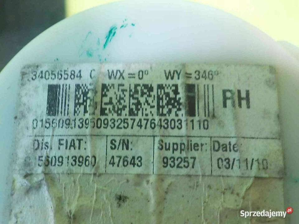 ALFA ROMEO GIULIETTA 11r HB 5D pas Suków