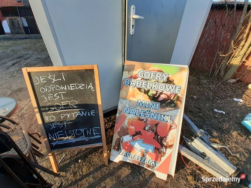 Przyczepa Gastronomiczna z wyposażeniem Łeba