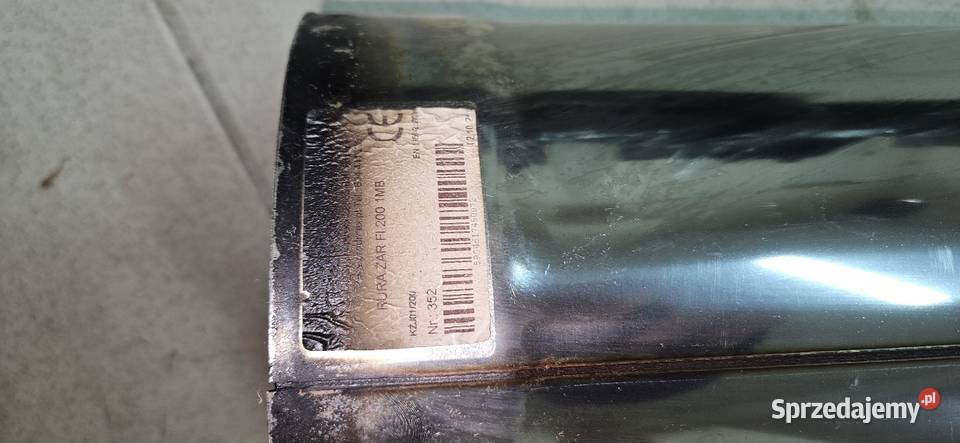 Rury kominowe żaroodporne fi 200 2 m PRODMAX