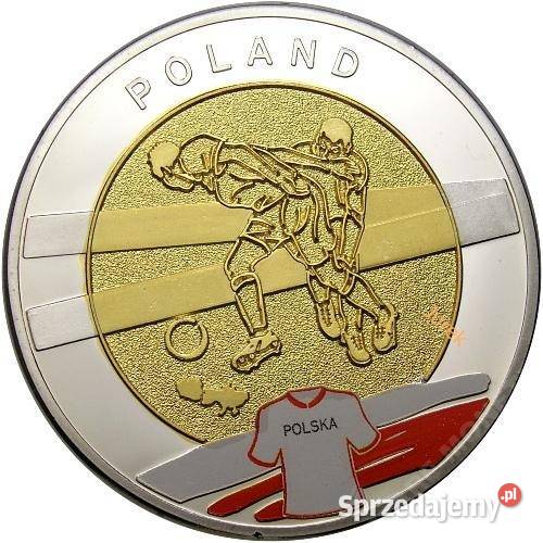 Medal Moneta CERTYFIKAT Polska Ukraina ME w Sosnowiec sprzedam