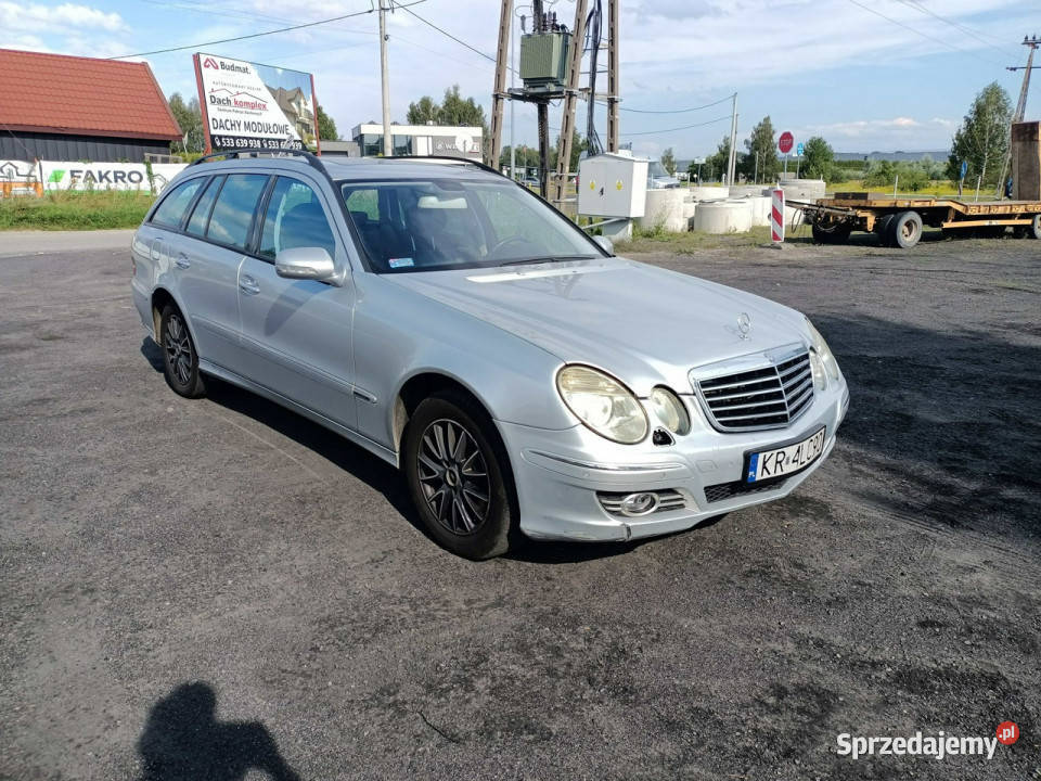 Mercedes E 320 Mercedes E klasa 30CDI 224 07r nieuszkodzony małopolskie Tarnów