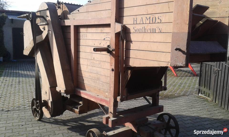 Stara Młocarnia niemiecka Germania zabytkowa śląskie Bojszów