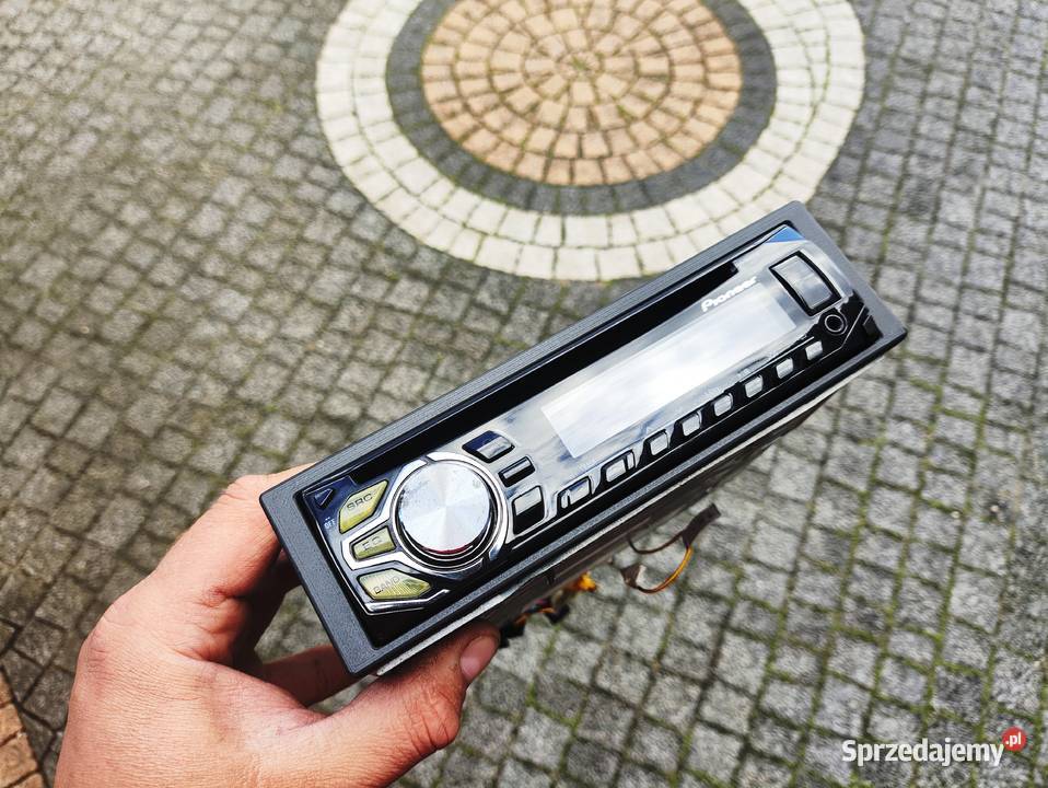 Radio samochodowe 1DIN Pioneer DEH1600UB zdejmowany panel śląskie