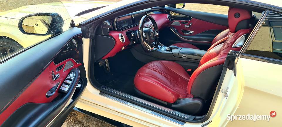 Mercedes S500 Coupe AMGDesignopakiet S63full Rok produkcji 2015 Wasilków