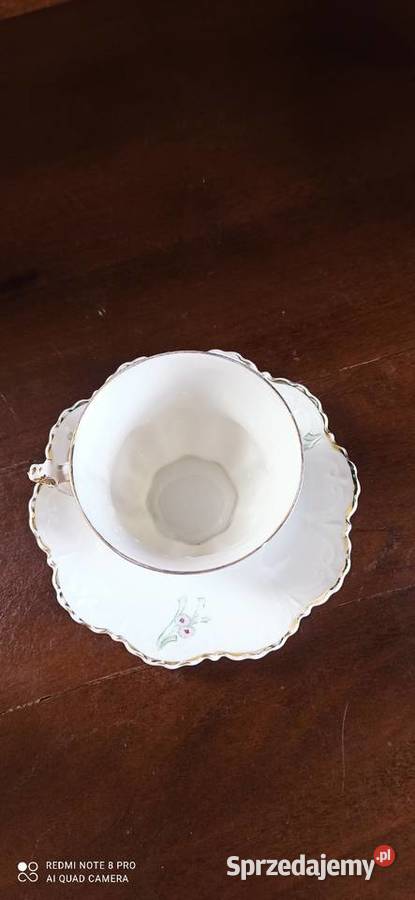 Filiżanka secesja M Z Austria Delikatna pomorskie Gdańsk