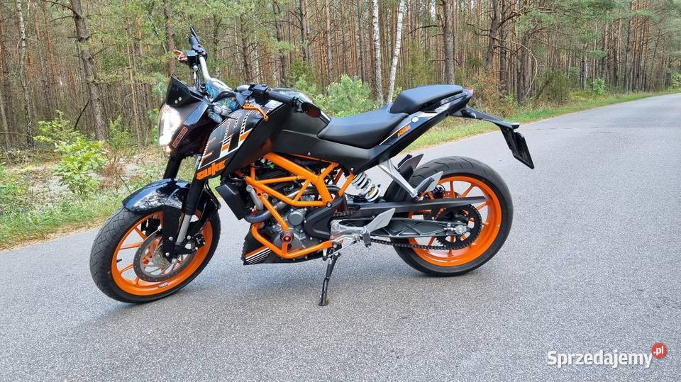 Ktm duke 390 kA2 Przebieg 7 mazowieckie Kadzidło