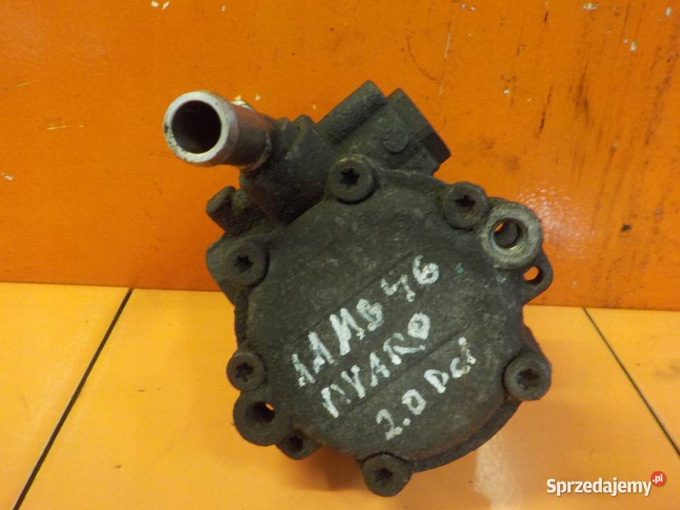 VIVARO TRAFIC 20 DCI EURO 5 12r 114 M9R786 pompa osobowe Suków sprzedam