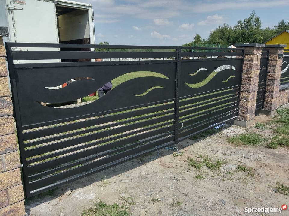 Ogrodzenia bramy dekoracyjne wycinane Kielce sprzedam