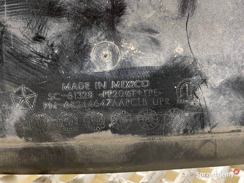 KIEROWNICA POWIETRZA JEEP COMPASS MP 68244647AA